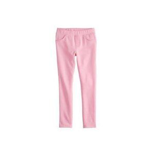 Girls 4-12 Jumping Beans Solid Strawberry Shortcake Pink Jeggings Size 5
